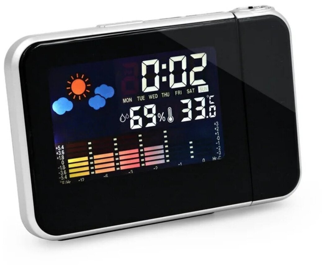 Часы с проекцией TrustMeteo BP-323 SRG (метеостанция)