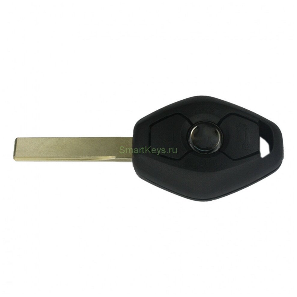 Ключ BMW с транспондером ID44 3 кнопки для моделей Европы 433Мгц лезвие HU92