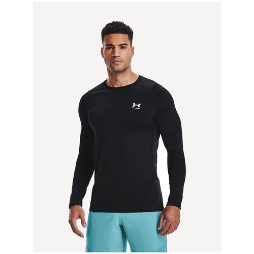 фото Лонгслив under armour, размер xxl, черный