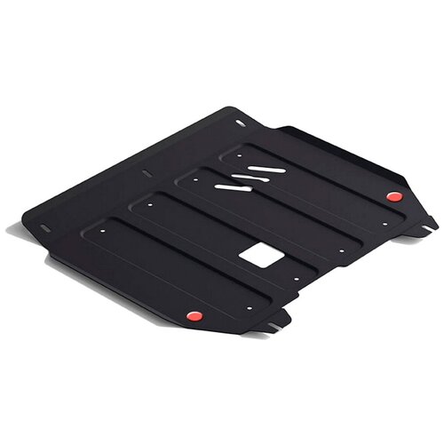 фото Защита картера и кпп автоброня для kia venga 2009-2017, сталь 1.8 мм, с крепежом, 111.02817.1