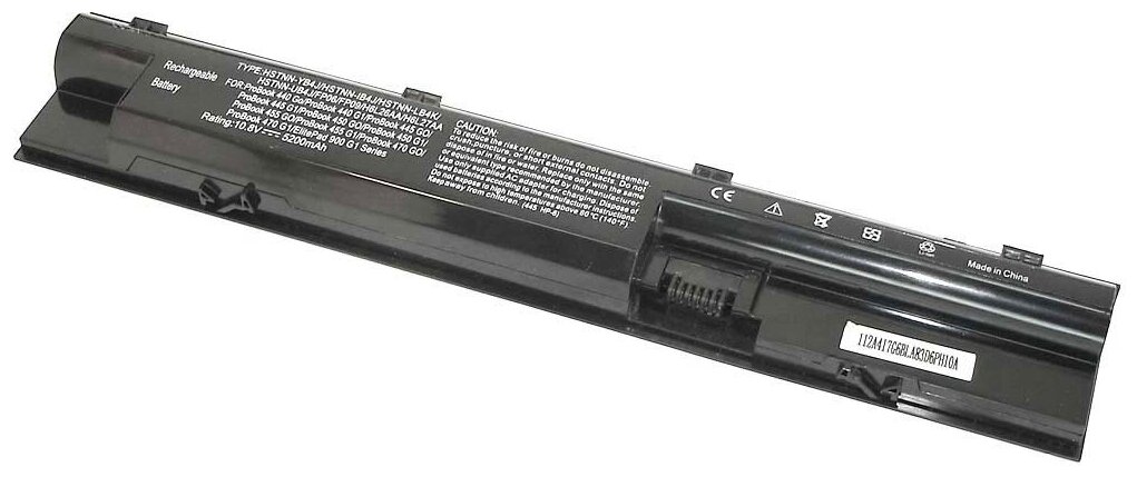 Аккумулятор OEM (совместимый с HSTNN-YB4J, FP06XL) для ноутбука HP ProBook 440 10.8V 4400mAh черный