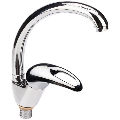 Смеситель для кухни stOmega, боковой-уточка, 3302у-1