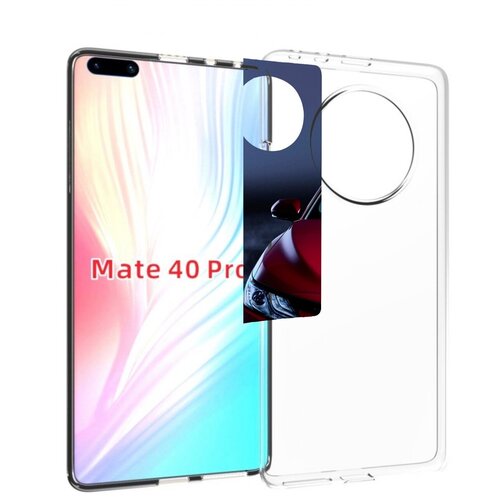 Чехол MyPads toyota тойота 1 для Huawei Mate 40 Pro (NOH-NX9) задняя-панель-накладка-бампер