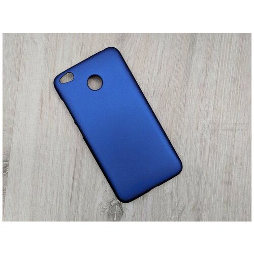 фото Чехол для xiaomi redmi 4x синий brauffen