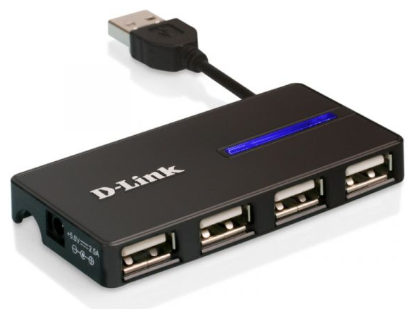 D-link Карманный концентратор D-Link DUB-104