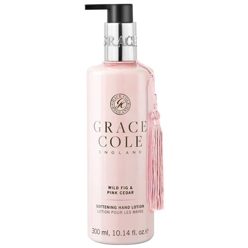 Лосьон для рук Grace Cole Дикий инжир и розовый кедр Wild Fig & Pink Cedar Softening Hand Lotion 300мл мыло для рук дикий инжир и розовый кедр wild fig