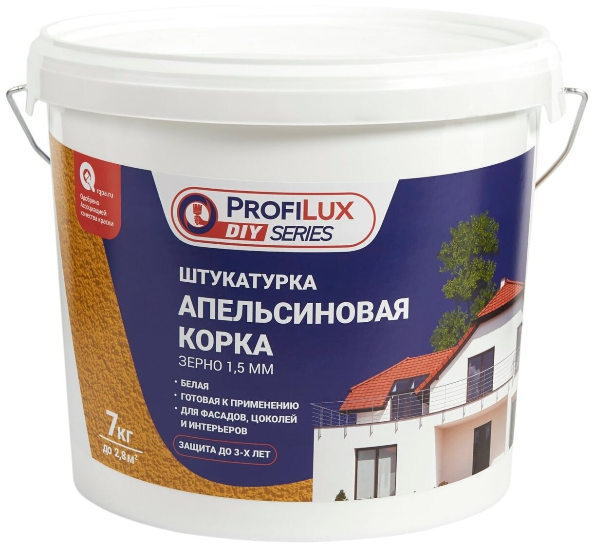 Штукатурка Profilux апельсиновая корка 7 кг