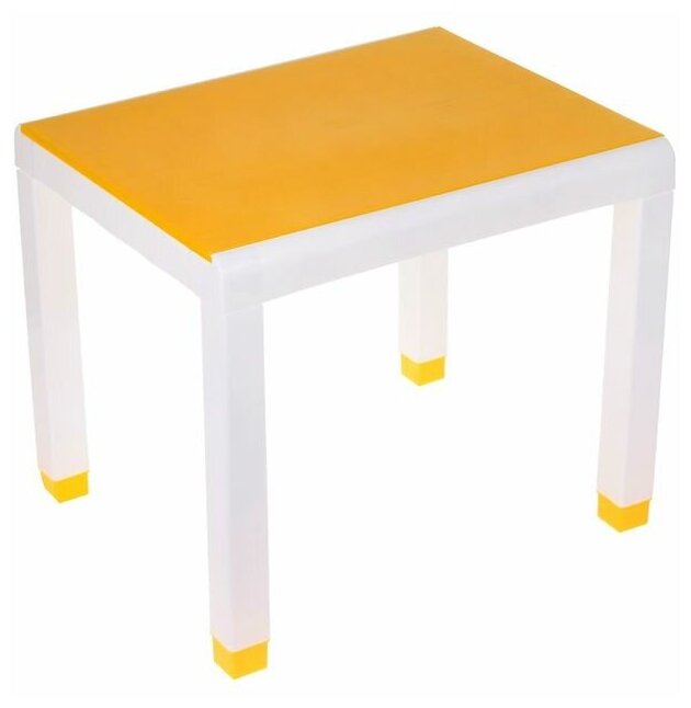 Стол детский (600х500х490 мм), цвет желтый 2003788