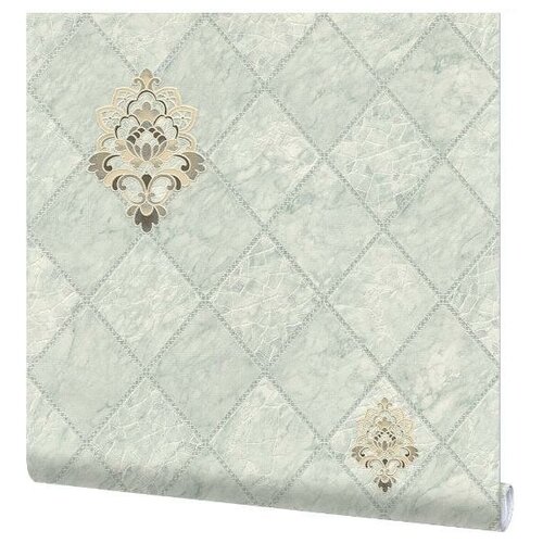 Обои виниловые Дарио 0217-3 зеленые 05310м 520₽