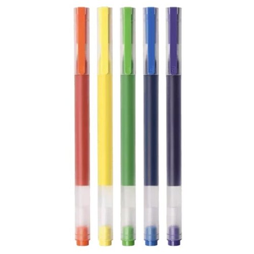 фото Набор гелевых ручек xiaomi mi jumbo colourful pen mjzxb03wc 10 шт.