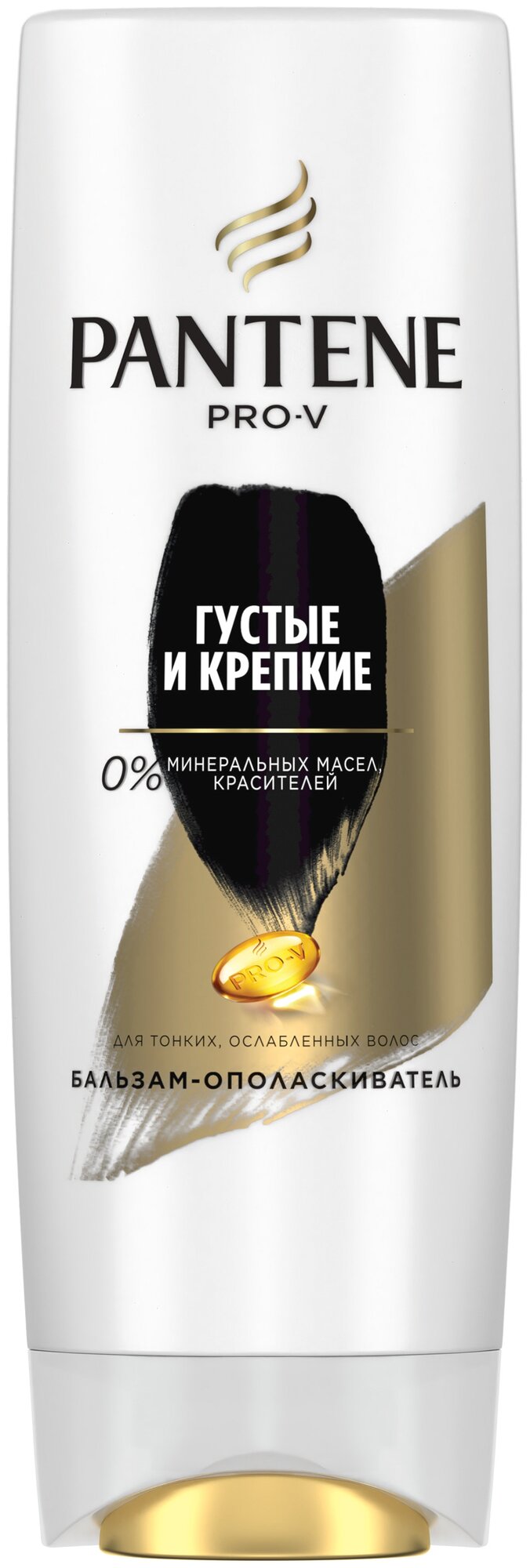 Бальзам-ополаскиватель Pantene «Густые и крепкие», для тонких и ослабленных волос, 400 мл