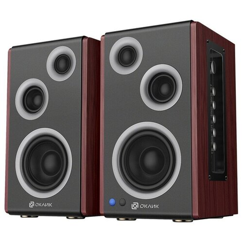 Компьютерная акустика 20 Oklick OK-117 80Вт BT черный 1082200₽