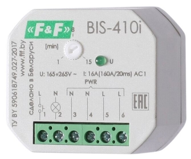 F&F BIS-410i импульсное реле