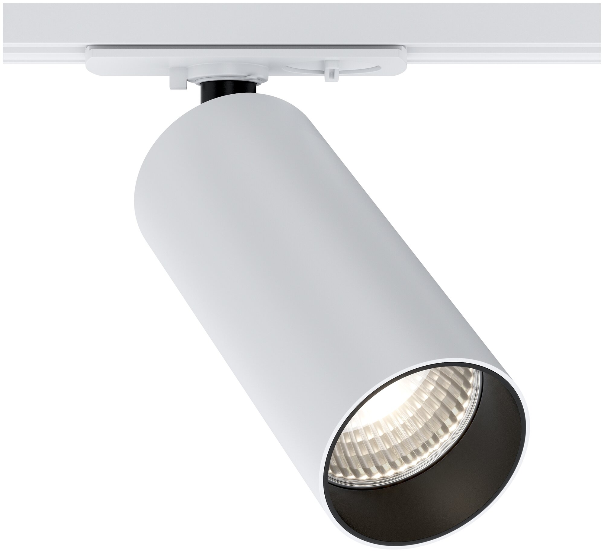 Трековый светильник-спот MAYTONI Focus LED TR021-1-12W4K, цвет арматуры: белый, цвет плафона: белый