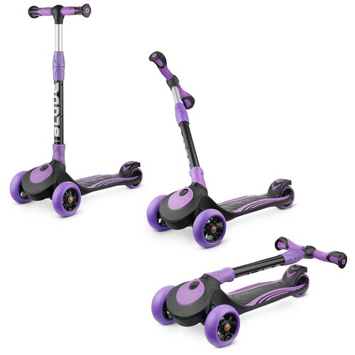 фото Самокат blade sport v2 black/purple, черный/сиреневый