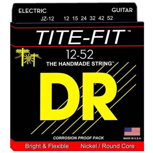 Струны для электрогитар DR JZ-12 TITE-FIT