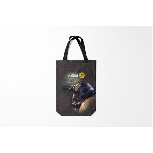 фото Сумка-шоппер / 31х42 см / геймерам / fallout 76 burnettie