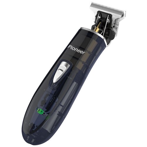 Триммер для бороды и усов Pioneer с профессиональным мотором стальными лезвиями и 3 насадками 1 мм 2 мм 3 мм 8 Вт 179000₽