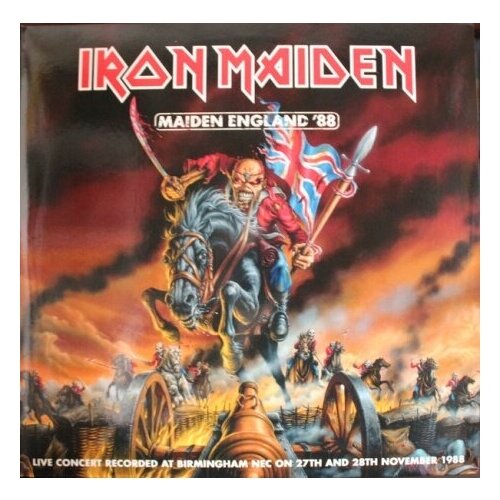Виниловые пластинки, Parlophone, IRON MAIDEN - Maiden England '88 (2LP)