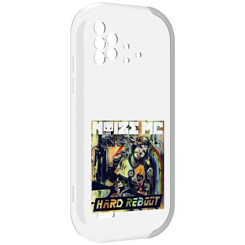 Чехол MyPads Hard Reboot Noize MC для UMIDIGI Bison X10 / X10 Pro задняя-панель-накладка-бампер
