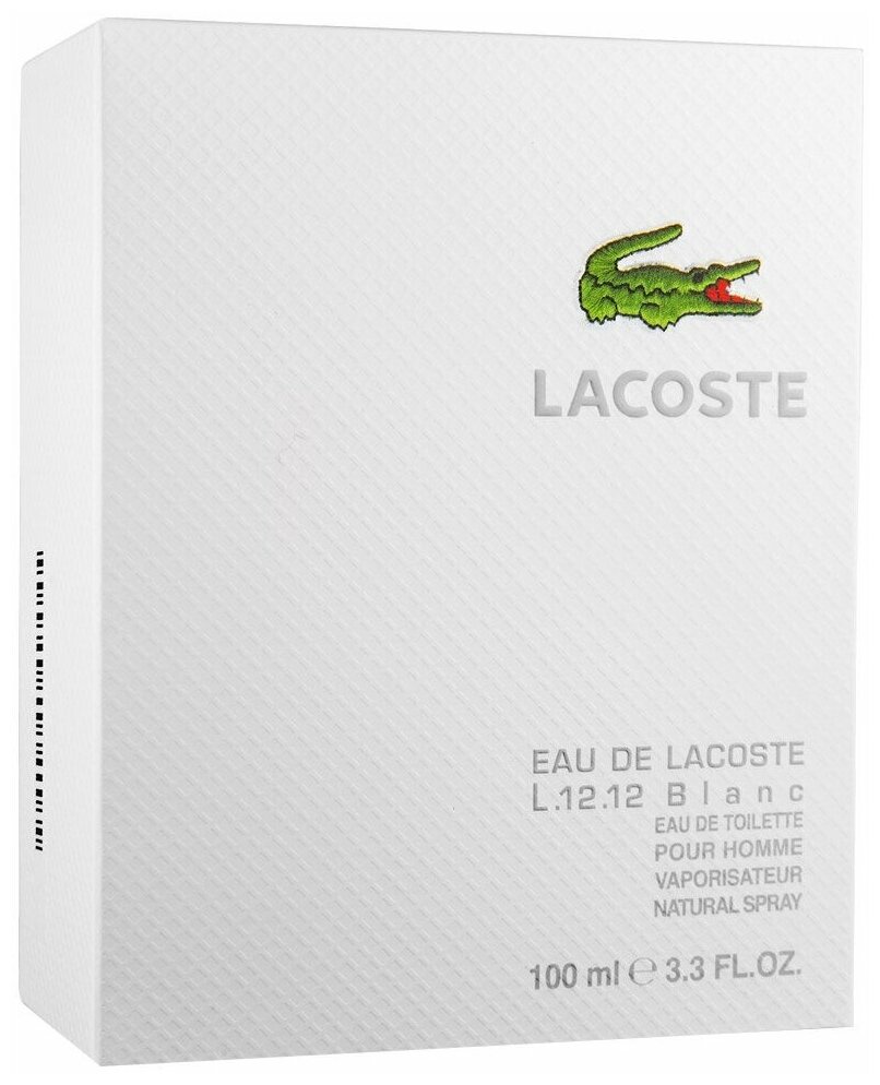 Lacoste Eau De Lacoste Товар Туалетная вода 50 мл (l.12.12 blanc) HFC Prestige Manufacturing GB - фото №10