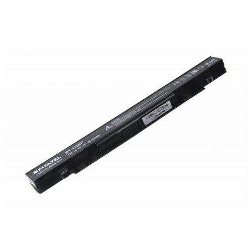 Аккумулятор Pitatel для Asus F550V (3400mAh) аккумулятор для ноутбука asus f550v