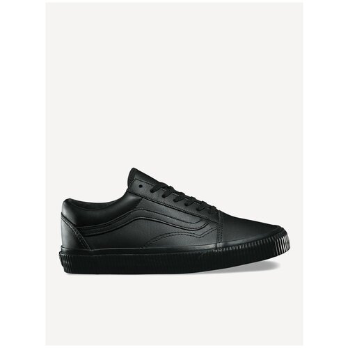 Кожаные кеды Vans UA OLD SKOOL EMBOSSED VA38G1ODX черные (36)