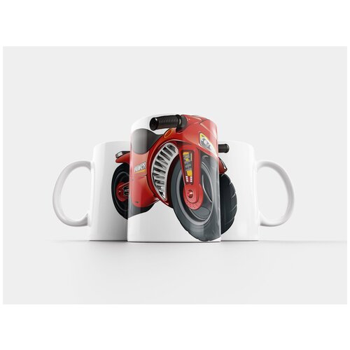 фото Кружка "мотоцикл, 2 колеса, транспортное средство" 320 мл lotsprints