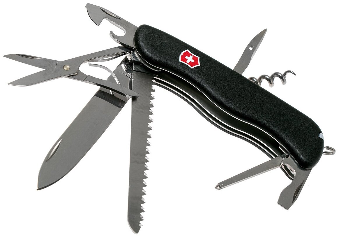 Нож перочинный Victorinox OUTRIDER (0.8513.3) 111мм 14функций черный - фото №3
