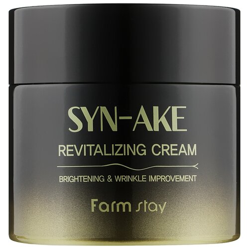 Farmstay Syn-Ake Revitalizing Cream крем для лица со змеиным пептидом, 80 мл крем для лица со змеиным пептидом syn ake revitalizing cream 80г