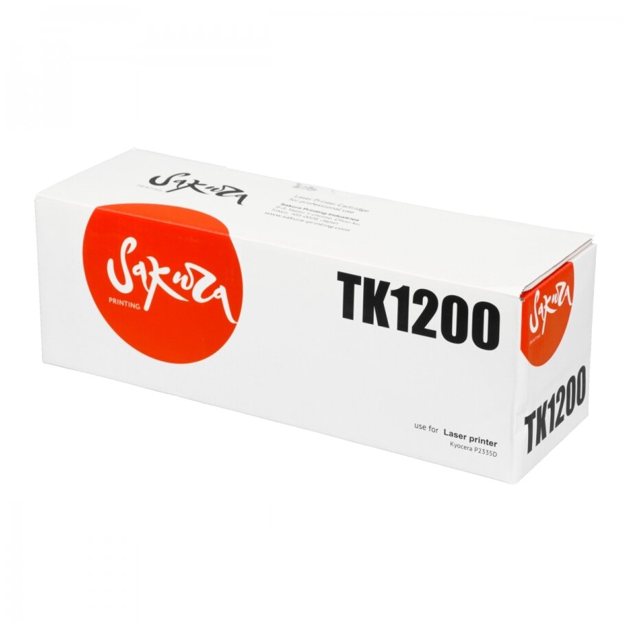 TK1200 Картридж SAKURA для KYOCERA MITA ECOSYS M2235dn/ M2735dn/ M2835dw