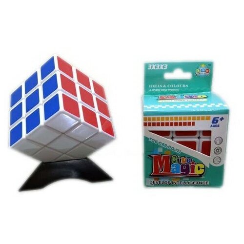 Головоломка кубик 3х3х3 размер граней 55 мм.