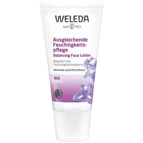 Weleda Iris Освежающий увлажняющий крем-уход для лица, шеи и области декольте, 30 мл