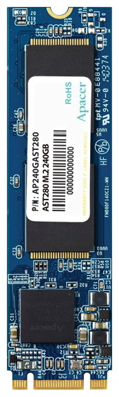 Apacer SSD M.2 2280 240GB AST280 Client SSD AP240GAST280-1