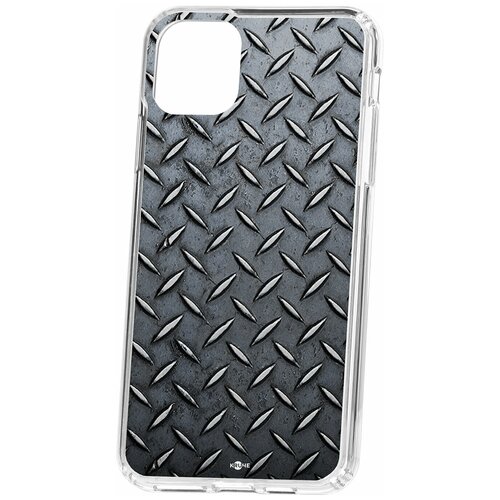 фото Чехол для apple iphone 11 pro max kruche print сталь / чехол для apple iphone / чехол для айфон / бампер на айфон / чехол накладка для iphone / противоударная накладка для iphone / защита для iphone / защита на айфон / cсиликоновый чехол для iphone / пластиковый чехол на iphone / защитный чехол для iphone / кruче