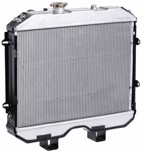 Фото Радиатор охлаждения алюминиевые несборный для а/м УАЗ-3909/3741 УМЗ-421 (цельнопаяный, с отверстием под датчик) (LRc 03608) - Luzar арт. LRc 03608