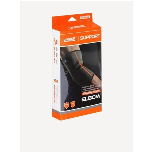 фото Суппорт локтя liveup elbow support цвет:черный, размер:s/m