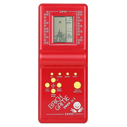 Игра электронная Тетрис E-9999, цвет красный