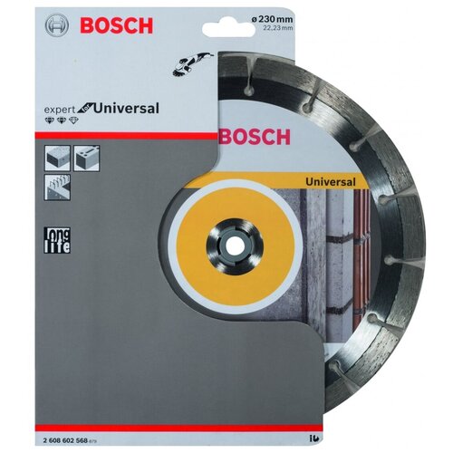 фото Алмазный диск bosch expert for universal230-22,23 2608602568