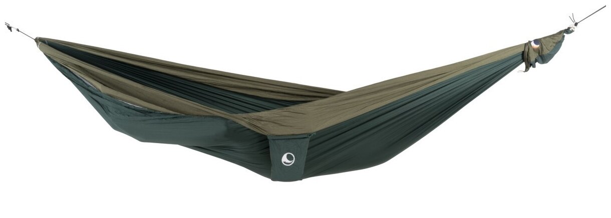 Гамак средний Ticket to the Moon Original Hammock Dark Green/Army Green - фотография № 1