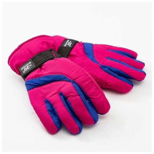 фото Перчатки зимние женские minaku, цв.фуксия, р-р 6,5