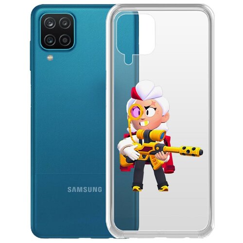 фото Чехол-накладка clear case brawl stars-белль голдхэнд для samsung galaxy a12 (a125) krutoff group