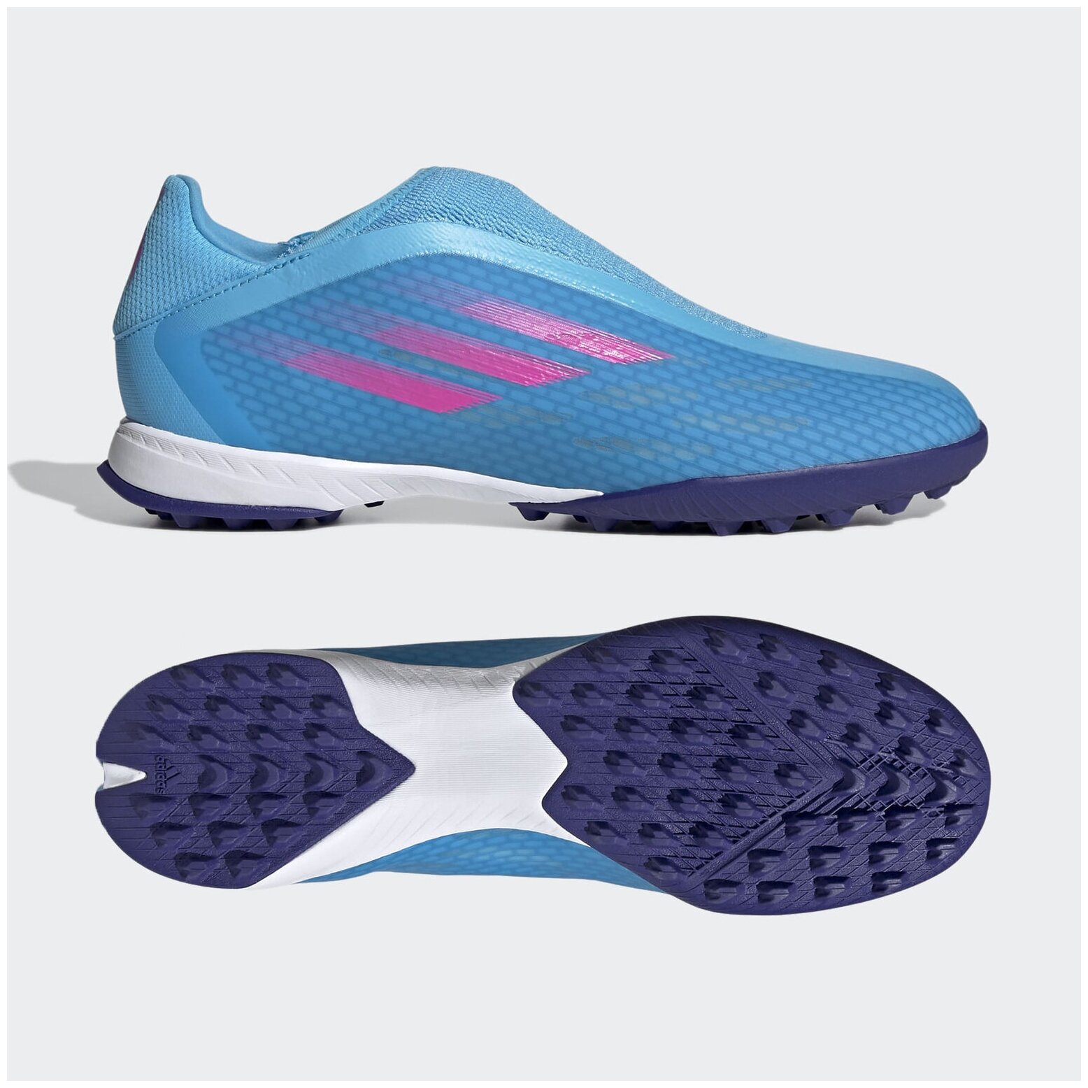 Шиповки Adidas X Speedflow.3 LL TF GW7500, р-р 44, Голубой