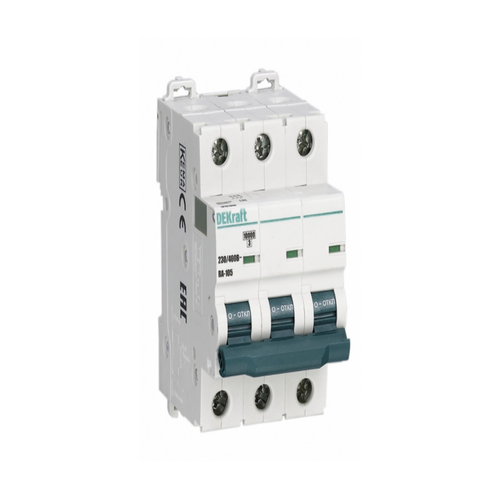 Выключатель автоматический 3P кривая C 16A 10кА ВА-105 13177DEK Schneider Electric