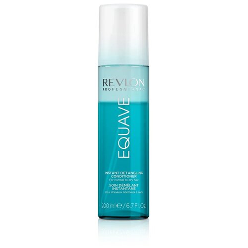 Revlon Professional несмываемый спрей-кондиционер Equave Instant Detangling для нормальных и сухих волос, 200 мл revlon equave normal hydro inst detang conditioner 500ml