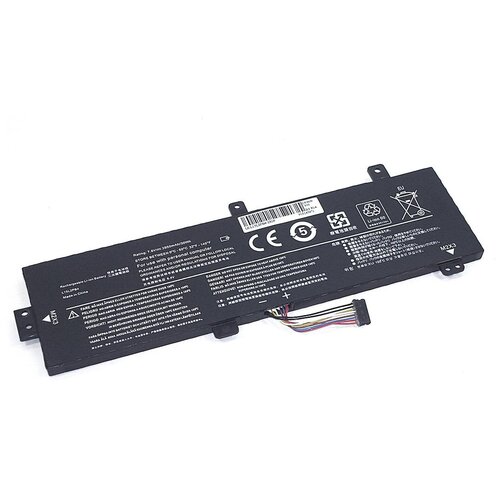 аккумулятор для ноутбука lenovo ideapad 310 15abr l15l2pb4 2s1p 7 6v 30wh oem черная Аккумуляторная батарея для ноутбука Lenovo IdeaPad 310-15ABR (L15L2PB4-2S1P) 7.6V 30Wh OEM черная