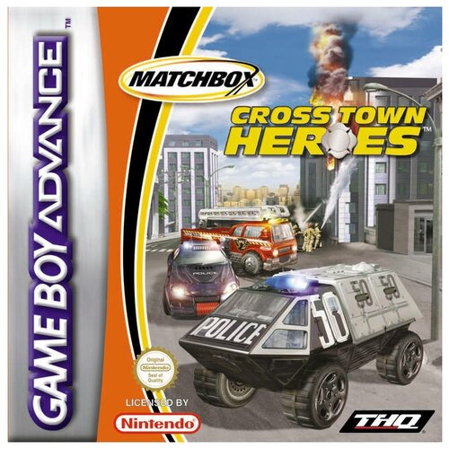 Герои Кросс-Тауна (Matchbox Cross Town Heroes) GBA SP 32-330