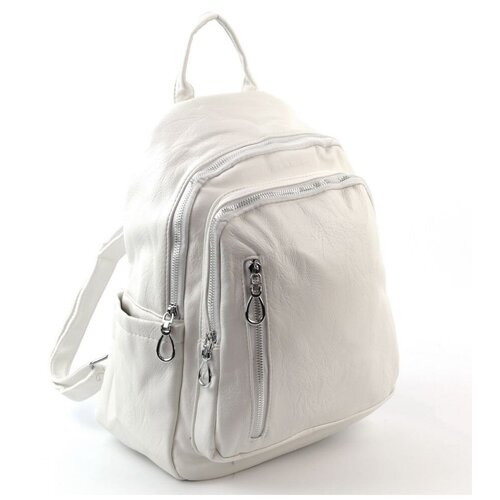 фото Женский рюкзак 686-1 беж piove