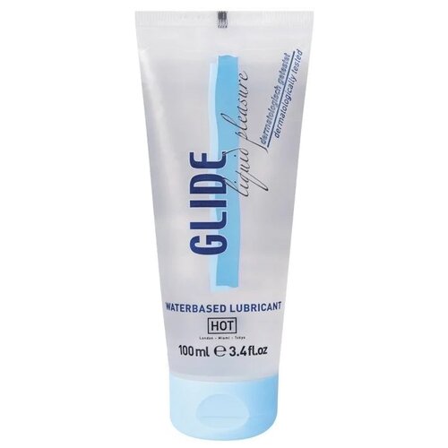 Гель-смазка HOT Glide Waterbased Lubricant, 110 г, 100 мл, 1 шт.