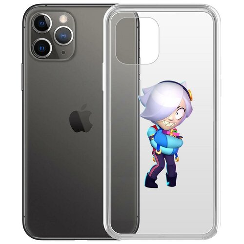 фото Чехол-накладка clear case brawl stars-колетт для iphone 11 pro krutoff group